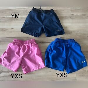 Nike Kids Shorts Set - Navy, Pink, and Royal Blue